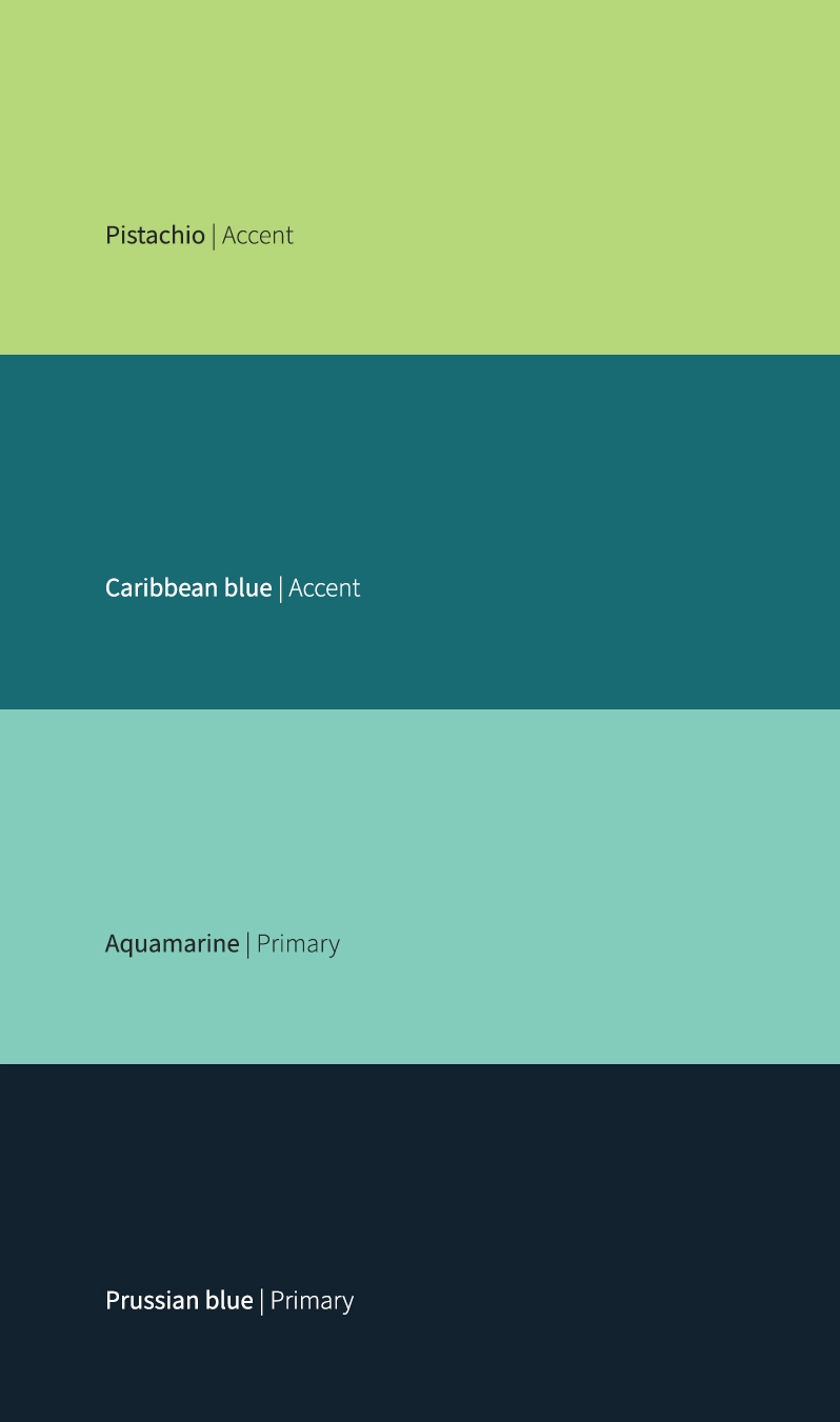 A list of the colors used for Epigeon