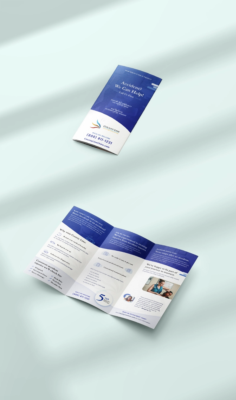 County Line Chiro trifold