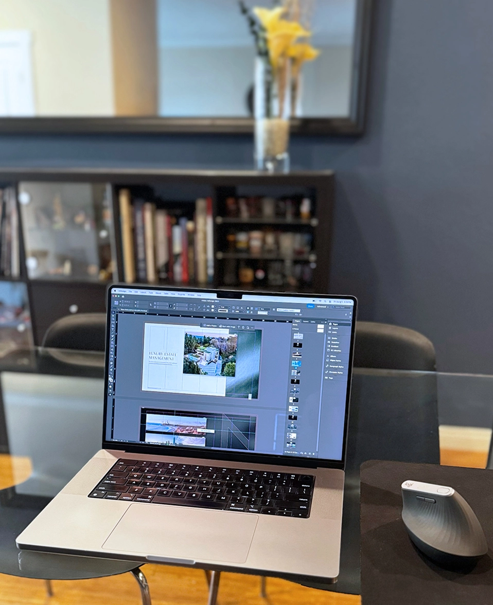 Workspace at the office